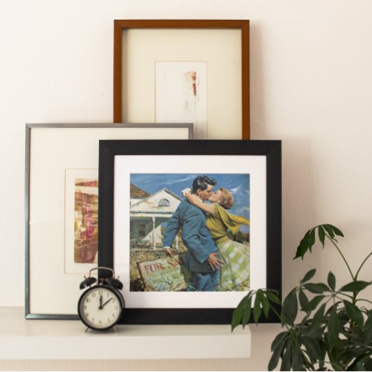 ヴィンテージラブアンドロマンスニュー買リュウズファーストハウス ポスター