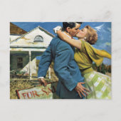 ヴィンテージラブアンドロマンスニュー買リュウズファーストハウス ポストカード (正面)