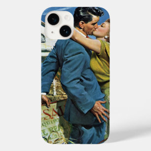 ヴィンテージラブアンドロマンスニュー買リュウズファーストハウス Case-Mate iPhone 14ケース