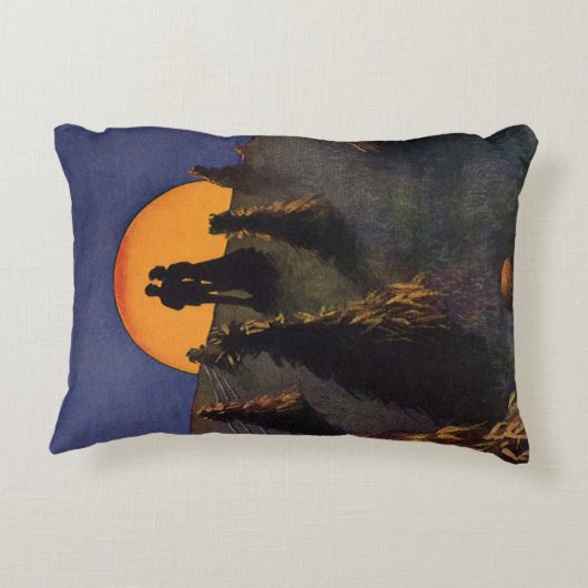 ヴィンテージラブアンドロマンスハーベストムーンキス アクセントクッション (裏面)