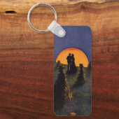 ヴィンテージラブアンドロマンスハーベストムーンキス キーホルダー (正面)