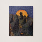 ヴィンテージラブアンドロマンスハーベストムーンキス ジグソーパズル (縦)