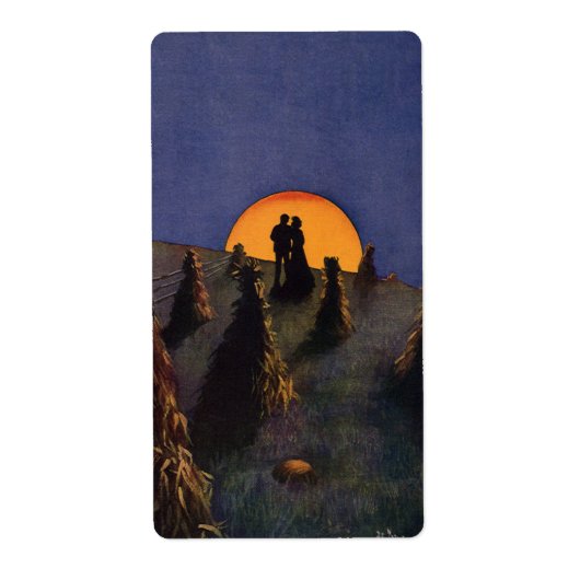 ヴィンテージラブアンドロマンスハーベストムーンキス ラベル (正面)