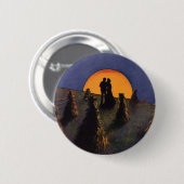 ヴィンテージラブアンドロマンスハーベストムーンキス 缶バッジ (正面&裏面)