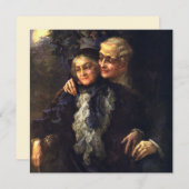 ヴィンテージラブアンドロマンスロマンチックビクトリアンアート (正面/裏面)