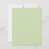 ヴィンテージラブアンドロマンスローラーコースター招待状 招待状 (裏面)