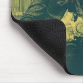 ヴィンテージラブアンドロマンス写真,子供のキス マウスパッド (コーナー)