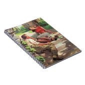 ヴィンテージラブアンドロマンス高校の恋人 ノートブック (右側)