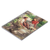 ヴィンテージラブアンドロマンス高校の恋人 ノートブック (左側)