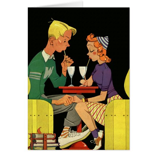 ヴィンテージラブアンドロマンス、10代のソーダショップ (正面)