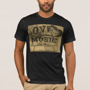 ヴィンテージラブオルディーズ音楽3 Tシャツ