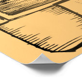 ヴィンテージラブオルディーズ音楽4ポスター ポスター (角)