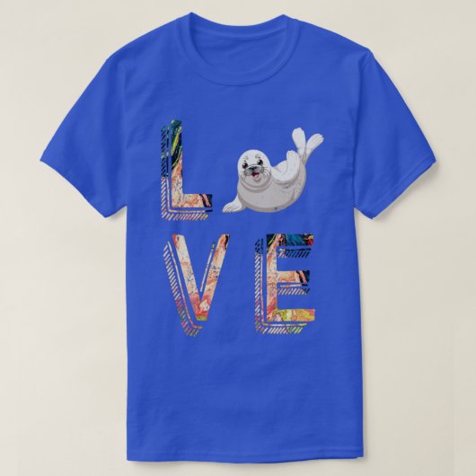 ヴィンテージラブシーライオン Tシャツ (デザイン正面)