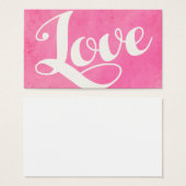 ヴィンテージラブタイポグラフィ (正面&裏面)