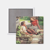 ヴィンテージラブハイスクールスウィートザデイト マグネット (正面/裏面)