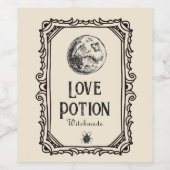 ヴィンテージラブバレンタインおもしろいドリンク ワインラベル (シングルラベル)