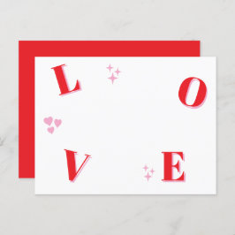 ヴィンテージラブバレンタインデーカスタムの写真 ポストカード