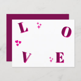 ヴィンテージラブバレンタインデーカスタムの写真 ポストカード