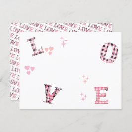 ヴィンテージラブバレンタインデーカスタムの写真 ポストカード