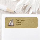 ヴィンテージラブバンニカスタムーズ住所 シール (インサイチュ)