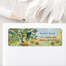 ヴィンテージラブバーズフルーツツリーダマスクヒルズ ラベル