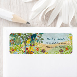 ヴィンテージラブバーズフルーツツリーダマスクヒルズ ラベル