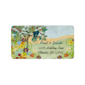 ヴィンテージラブバーズフルーツツリーダマスクヒルズ ラベル (正面)