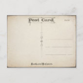 ヴィンテージラブバードのバレンタインハガキ シーズンポストカード (裏面)