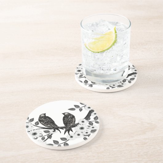 ヴィンテージラブバードコースター コースター (側面)