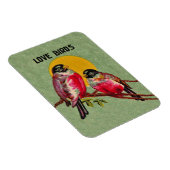 ヴィンテージラブバードサン マグネット (右側)