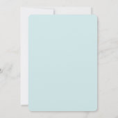 ヴィンテージラブバード結婚式招待状ホワイトノート 招待状 (裏面)