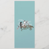 ヴィンテージラブバード結婚式 プログラム (裏面)