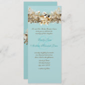 ヴィンテージラブバード《鳥》アメリカゴガラ結婚式招待状 招待状 (正面/裏面)