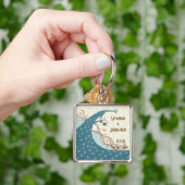 ヴィンテージラブピーコック結婚のキーチェーン キーホルダー (手)