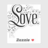 ヴィンテージラブフローリッシュ シール (シート)