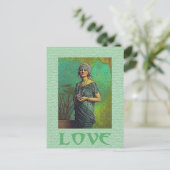 ヴィンテージラブポストカード ポストカード (スタンド正面)