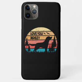 ヴィンテージラブラドールリトリバーレトロサンクールドグラブ iPhone 11 PRO MAXケース