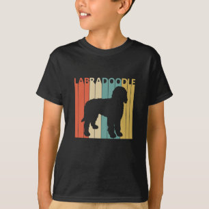 ヴィンテージラブラドール犬のオーナーギフトアイディア Tシャツ