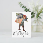 ヴィンテージラブレター配信と私の愛で… ポストカード (スタンド正面)