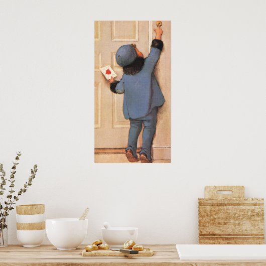 ヴィンテージラブレターbyジェシー・ウィルコックス・スミス ポスター (キッチン)