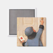 ヴィンテージラブレターbyジェシー・ウィルコックス・スミス マグネット (正面/裏面)