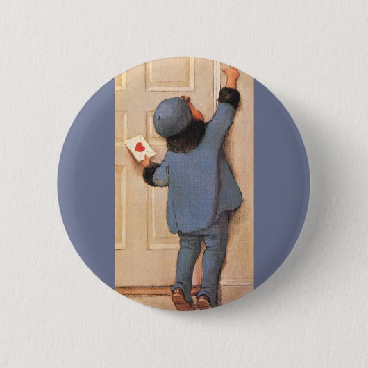 ヴィンテージラブレターbyジェシー・ウィルコックス・スミス 缶バッジ (正面)