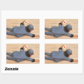 ヴィンテージラブレターbyジェシー・ウィルコックス・スミス 長方形シール (シート)