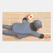 ヴィンテージラブレターbyジェシー・ウィルコックス・スミス 長方形シール (正面)