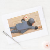 ヴィンテージラブレターbyジェシー・ウィルコックス・スミス 長方形シール (封筒)