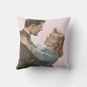 ヴィンテージラブロマンス新婚さん私たち踊りませんか クッション (裏面)