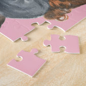 ヴィンテージラブロマンス新婚で踊るか？ ジグソーパズル (側面)