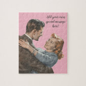 ヴィンテージラブロマンス新婚で踊るか？ ジグソーパズル (縦)