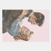 ヴィンテージラブロマンス新婚で踊るか？ ラッピングペーパーシート (正面2)