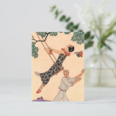 ヴィンテージラブロマンス、エスカルポレットスイングバービエ ポストカード (スタンド正面)